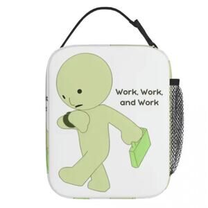 Smiski Inspired Insulated Lunch Bag/Bento Box, For Work or School -New
